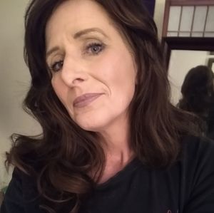 Brown highlighted soft wavey wig